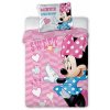 FARO Obliečky do postieľky Minnie ružová Bavlna, 100/135, 40/60 cm FARO Obliečky do postieľky Minnie ružová Bavlna, 100/135, 40/60 cm