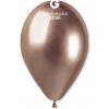 Svet balonku Balónik chrómový ružovo-zlatý 33 cm