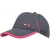 Detská šiltovka Finmark, KIDS’ SUMMER CAP tmavo sivá,ružová UNI Detská šiltovka Finmark, KIDS’ SUMMER CAP tmavo sivá,ružová UNI