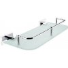 Nimco Keira - Polica s ohrádkou, 30 cm, matované sklo/chróm KE 22091AX-30-26 Nimco Keira - Polica s ohrádkou, 30 cm, matované sklo/chróm KE 22091AX-30-26