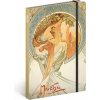 Notes Alfons Mucha – Poézia, linajkovaný, 13 x 21 cm Notes Alfons Mucha – Poézia, linajkovaný, 13 x 21 cm