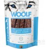 Woolf Salmon & Carrot Strips 100 g Woolf Salmon & Carrot Strips 100 g