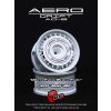 DS Racing Aero Drift AD-B Plochá biela tvár / čierne písmo DS Racing Aero Drift AD-B Plochá biela tvár / čierne písmo