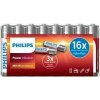 Philips Batéria AAA 1,5 V Power Alkaline, 16 ks Philips Batéria AAA 1,5 V Power Alkaline, 16 ks