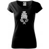 Eat sleep tennis - Dámske tričko Pure - 2XL ( Čierna ) Eat sleep tennis - Dámske tričko Pure - 2XL ( Čierna )