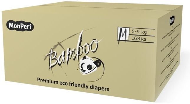 MonPeri 5-9 kg Eco Bamboo M 168 ks