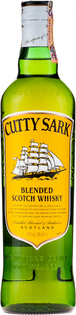 Cutty Sark Whisky 40% 0,7 l (čistá fľaša)