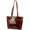 Kožená kabelka Florence hnedá KZ53701