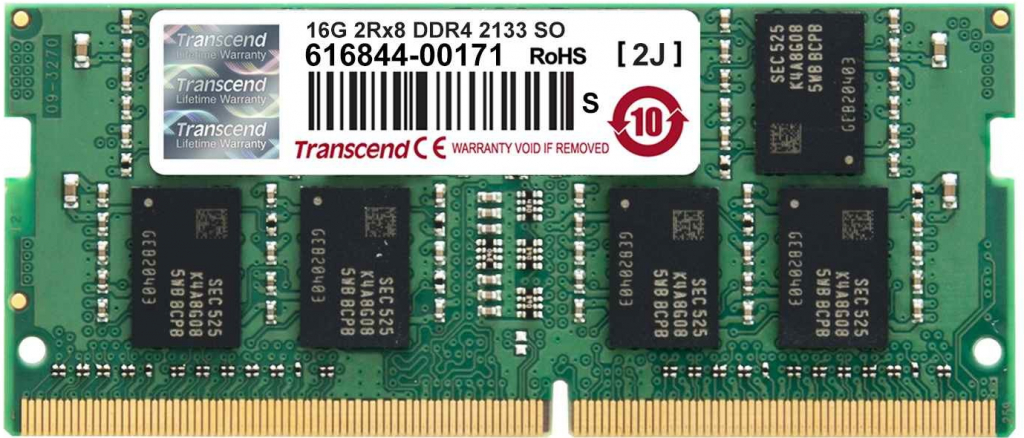 Transcend DDR4 16GB 2133MHz TS2GSH64V1B