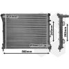 Chladič, chladenie motora VAN WEZEL 17002387 Chladič, chladenie motora VAN WEZEL 17002387