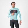 CASTELLI Cyklistický dres s dlhým rukávom zimný - UNLIMITED TRAIL 2 - svetlo modrá XS CASTELLI Cyklistický dres s dlhým rukávom zimný - UNLIMITED TRAIL 2 - svetlo modrá XS
