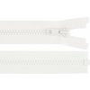 Kostený zips YKK No 5 dĺžka 75 cm bundový - biela Kostený zips YKK No 5 dĺžka 75 cm bundový - biela