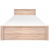 Tempo Kondela Posteľ, 160x200, dub sonoma, NORTY TYP 8 Tempo Kondela Posteľ, 160x200, dub sonoma, NORTY TYP 8