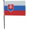 Vlajka na paličke SLOVENSKO 16x23cm - malá Vlajka na paličke SLOVENSKO 16x23cm - malá