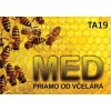 Tabuľa na predaj medu, veľkosť L - vzor TA19 Tabuľa na predaj medu, veľkosť L - vzor TA19