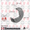 Brzdový bubon ZIMMERMANN 250.1769.20