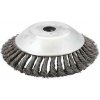 Kartáč hrnčekový vrkočový 200x25,4 mm do krovinorezu, XL-TOOLS Kartáč hrnčekový vrkočový 200x25,4 mm do krovinorezu, XL-TOOLS