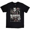 Tričko Deadpool We Are Deadpool čierna