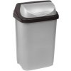 Kôš na odpad UH 25 l RASMUS roll top strieborný výsuvné veko WW Kôš na odpad UH 25 l RASMUS roll top strieborný výsuvné veko WW