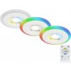 Briloner | Briloner - SADA 3x LED RGBW Stmievateľné kúpeľňové svietidlo LED/5W/230V IP44+ DO | BL1333 Briloner | Briloner - SADA 3x LED RGBW Stmievateľné kúpeľňové svietidlo LED/5W/230V IP44+ DO | BL1333