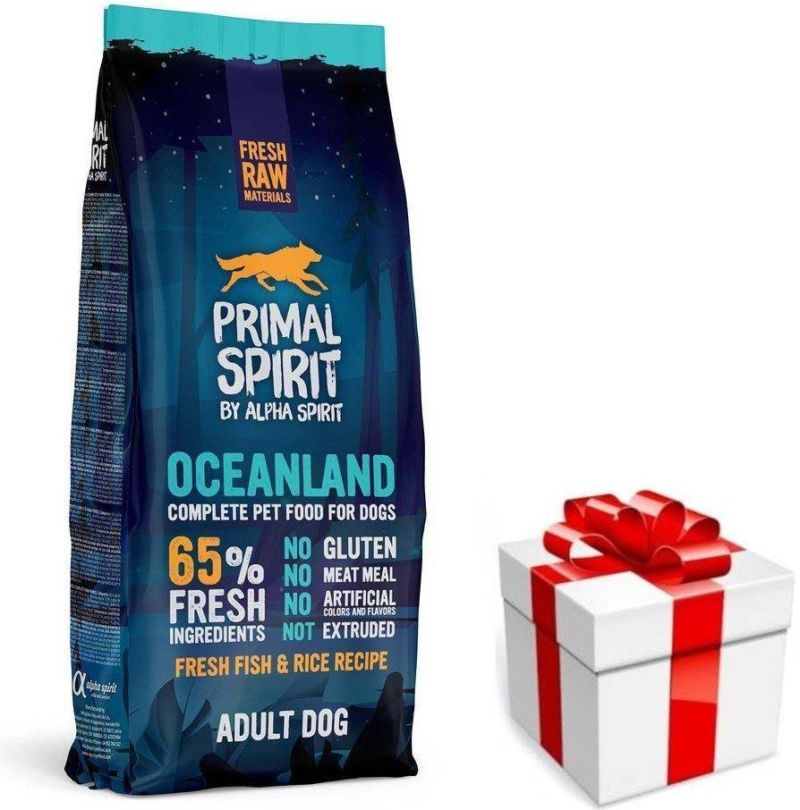 Primal Spirit Dog 65% Oceanland 12 kg