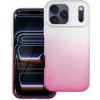 Puzdro gumené Apple iPhone 17 Pro Max Shining transparentno-ružové Puzdro gumené Apple iPhone 17 Pro Max Shining transparentno-ružové