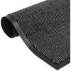 Protiprachová obdélníková rohožka všívaná 80x120cm antracitová Antracitová 132710 Protiprachová obdélníková rohožka všívaná 80x120cm antracitová Antracitová 132710