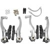 Nexelo V-brake AL Strieborné čeľuste brzdové Nexelo V-brake AL Strieborné čeľuste brzdové