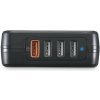 HAMA Rýchlonabíjačka, 4x USB-A, 33 W, čierna - 00201629