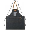 Barburys Macho holičská zástěra Denim Apron modrá