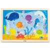 Detské drevené puzzle Viga Oceán Detské drevené puzzle Viga Oceán
