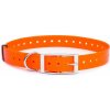 Plastový obojok Dogtrace s okom, oranžový Plastový obojok Dogtrace s okom, oranžový