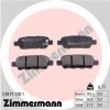 ZIMMERMANN Sada brzdových platničiek kotúčovej brzdy 23871.138.1 ZIMMERMANN Sada brzdových platničiek kotúčovej brzdy 23871.138.1