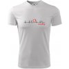 Moje srdce bije pre Bowling - Pánske tričko Fantasy športové - 2XL ( Biela ) Moje srdce bije pre Bowling - Pánske tričko Fantasy športové - 2XL ( Biela )