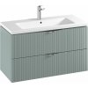 Cersanit Tirso Skříňka s umyvadlem 100 cm, fjord mat S801-546 Cersanit Tirso Skříňka s umyvadlem 100 cm, fjord mat S801-546
