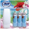 Air Menline Tahiti Paradise Happy osvěžovač vzduchu komplet + náplně sprej 3 x 15 ml