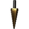 Vrták Strend Pro stupňovitý SD41, 4-20 mm, TiN, HSS rovný, do kovu Vrták Strend Pro stupňovitý SD41, 4-20 mm, TiN, HSS rovný, do kovu