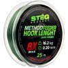 Stég Stég Method Feeder pletená nadväzcová šnúra 0.20mm 25m-Tmavozelená Stég Stég Method Feeder pletená nadväzcová šnúra 0.20mm 25m-Tmavozelená