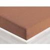 Froté napínacie prestieradlo FR-023 Orieškovo hnedé 140 x 200 - výška 20 cm Froté napínacie prestieradlo FR-023 Orieškovo hnedé 140 x 200 - výška 20 cm