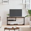 VidaXL TV stolík, dymový dub, VidaXL TV stolík, dymový dub,