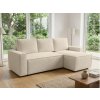 Textilomanie Rozkladacia obojstranná sedacia súprava do L SMART BOUCLE 232x143 cm, krémová Quelle 02 Textilomanie Rozkladacia obojstranná sedacia súprava do L SMART BOUCLE 232x143 cm, krémová Quelle 02