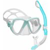 Mares Potápačský set X-VISION MID 2.0 pre užšiu tvár + ERGO DRY biela / aquamarine WHAQ Mares Potápačský set X-VISION MID 2.0 pre užšiu tvár + ERGO DRY biela / aquamarine WHAQ