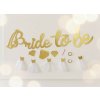 Trblietavý nápis „Bride to Be“ na zavesenie – Girlanda na rozlúčku so slobodou Trblietavý nápis „Bride to Be“ na zavesenie – Girlanda na rozlúčku so slobodou