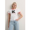 KARL LAGERFELD KLXDISNEY PETITE T SHIRT WHITE