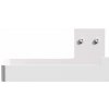 Nichba Držiak na toaletný papier Toilet Paper Hanger, white Nichba Držiak na toaletný papier Toilet Paper Hanger, white