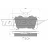 Sada brzdových platničiek kotúčovej brzdy TOMEX Brakes 10-781 Sada brzdových platničiek kotúčovej brzdy TOMEX Brakes 10-781