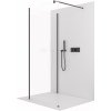 CERANO - Sprchová zástena Walk-in Onyx Corner Round Ľ/P - 8 mm - guľatá vzpera - čierna matná, transparentné sklo - 120x70x200 cm CERANO - Sprchová zástena Walk-in Onyx Corner Round Ľ/P - 8 mm - guľatá vzpera - čierna matná, transparentné sklo - 120x70x200 cm