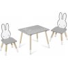 Ricokids Dětský stolek se dvěma židlemi Ricokids RC-847 Bunny