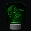 3D Dotyková lampa s diaľkovým ovládaním - TENIS 3D Dotyková lampa s diaľkovým ovládaním - TENIS