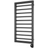 Vertaduro - Kúpeľňový radiátor s termostatom ADEL 400W 100x50 cm antracit DHEL10060500MK61-8406 + záruka 3 roky zadarmo Vertaduro - Kúpeľňový radiátor s termostatom ADEL 400W 100x50 cm antracit DHEL10060500MK61-8406 + záruka 3 roky zadarmo